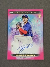 2024 Topps Inception Base Rookie & Emerging Stars Auto Naoyuki Uwasawa 13/99