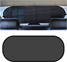 Car Rear Window Sunshade with Suction Cup, Sun UV Rays Protection for Car Back W