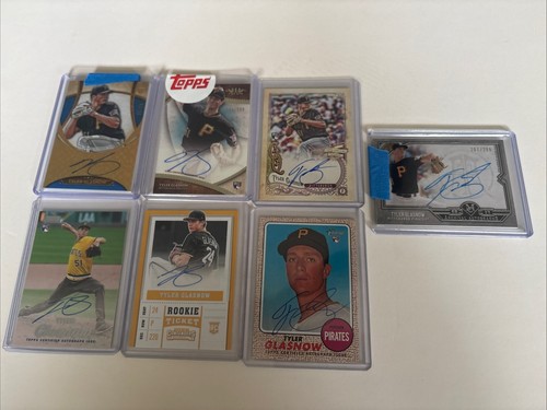 2017 Topps Tyler Glasnow Rookie Auto Lot Of 13! Dodgers! - Picture 1 of 15