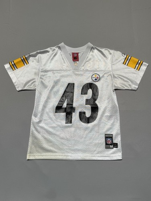 #ad #ad Youth Troy Polamalu #43 Pittsburgh Steelers Reebok NFL Jersey Medium 10 12 $24.95