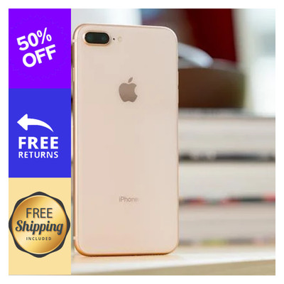 Apple iPhone 8 Plus 64GB Unlocked Verizon At&t T-Mobile Good Silver Red