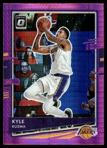 Kyle Kuzma 2020-21 Donruss Optic #8 Lakers Insert ? SEE SCAN! FREE SHIP