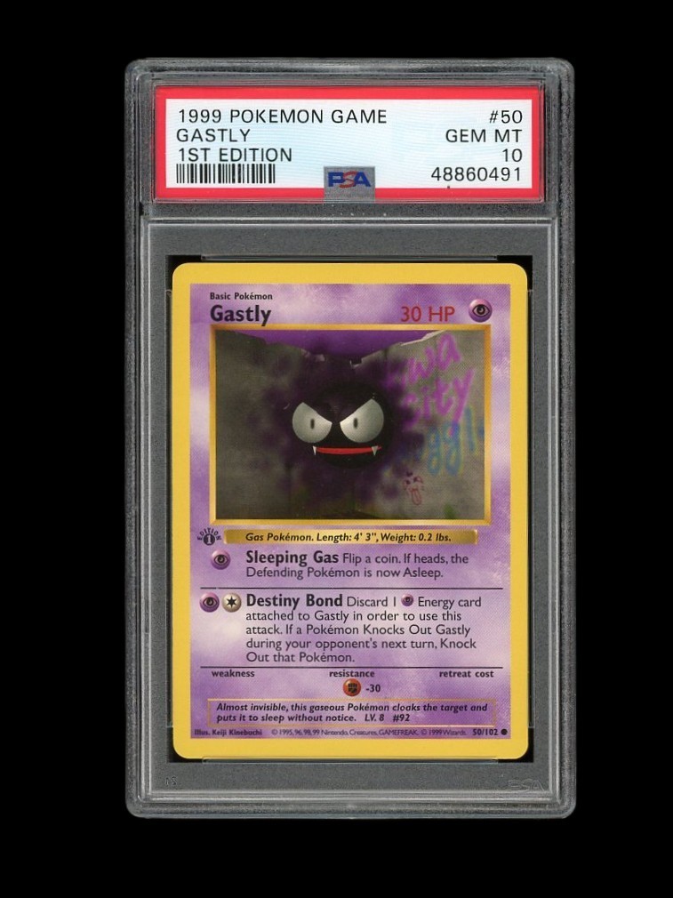 Gastly 1999 Pokemon Game #50 1st Edition Price Guide - Sports Card
