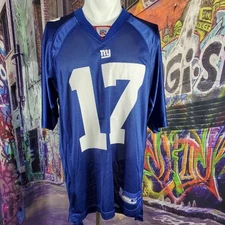 Plaxico Burress Reebok New York Giants Jersey Size Medium (A17)
