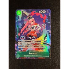 Perona - OP14-033 (Alternate Art) - The Azure Sea's Seven (OP14)
