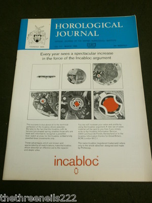 HOROLOGICAL JOURNAL - MARCH 1969 - SWISS SELF WINDING