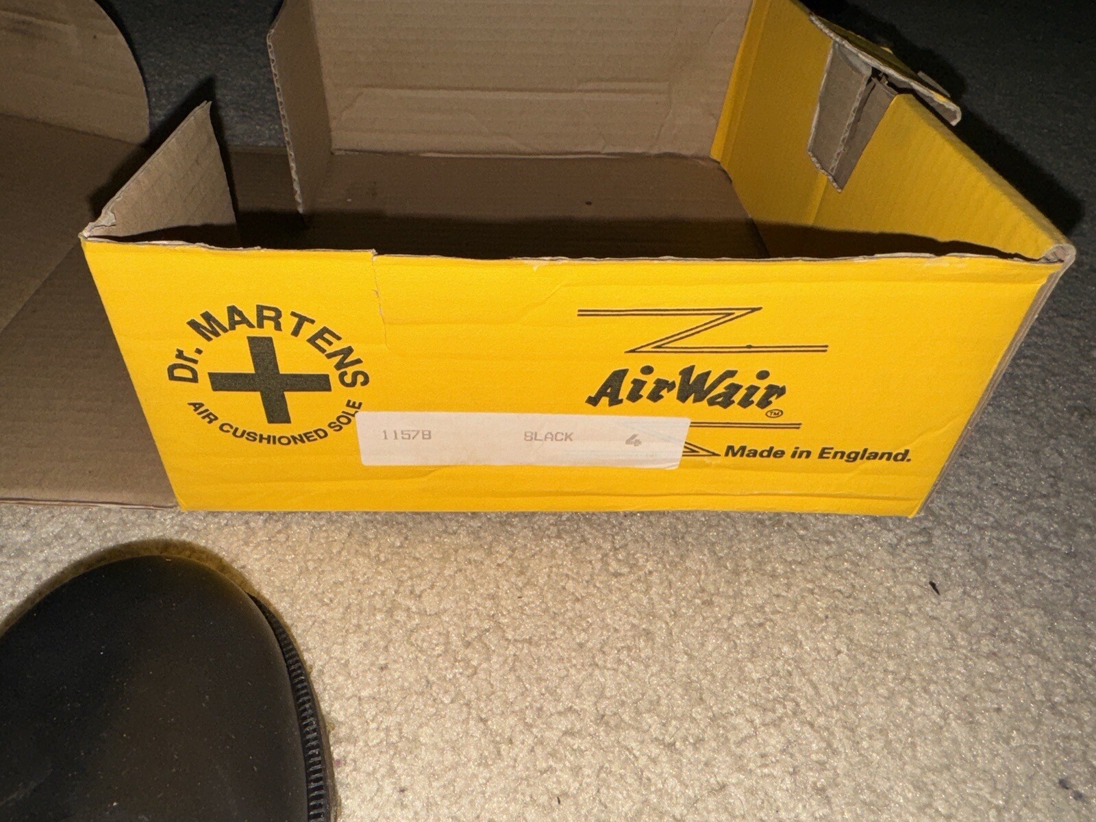 Doc Dr. Martens 11578 Made In England Black Boots Size UK 4 image 2