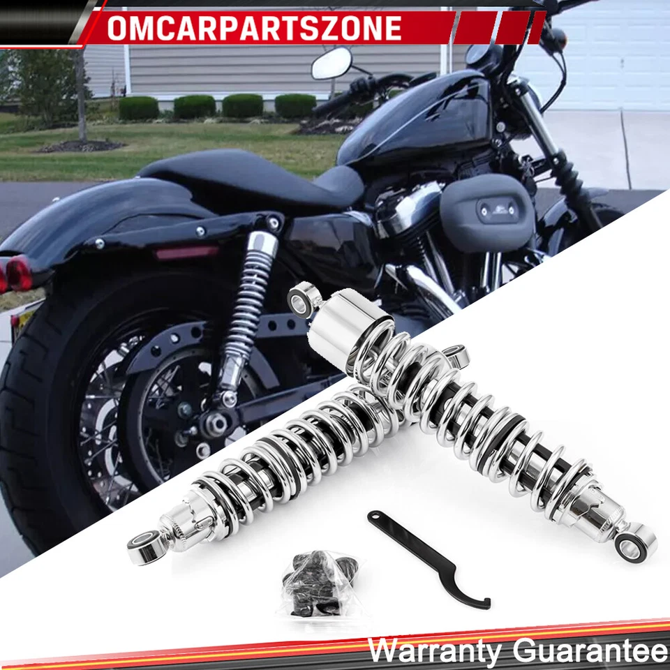 Amortiguadores traseros de alta resistencia de 15" para 86-23 Harley Sportster XL1200 883 48 72 Foto 2 de 4