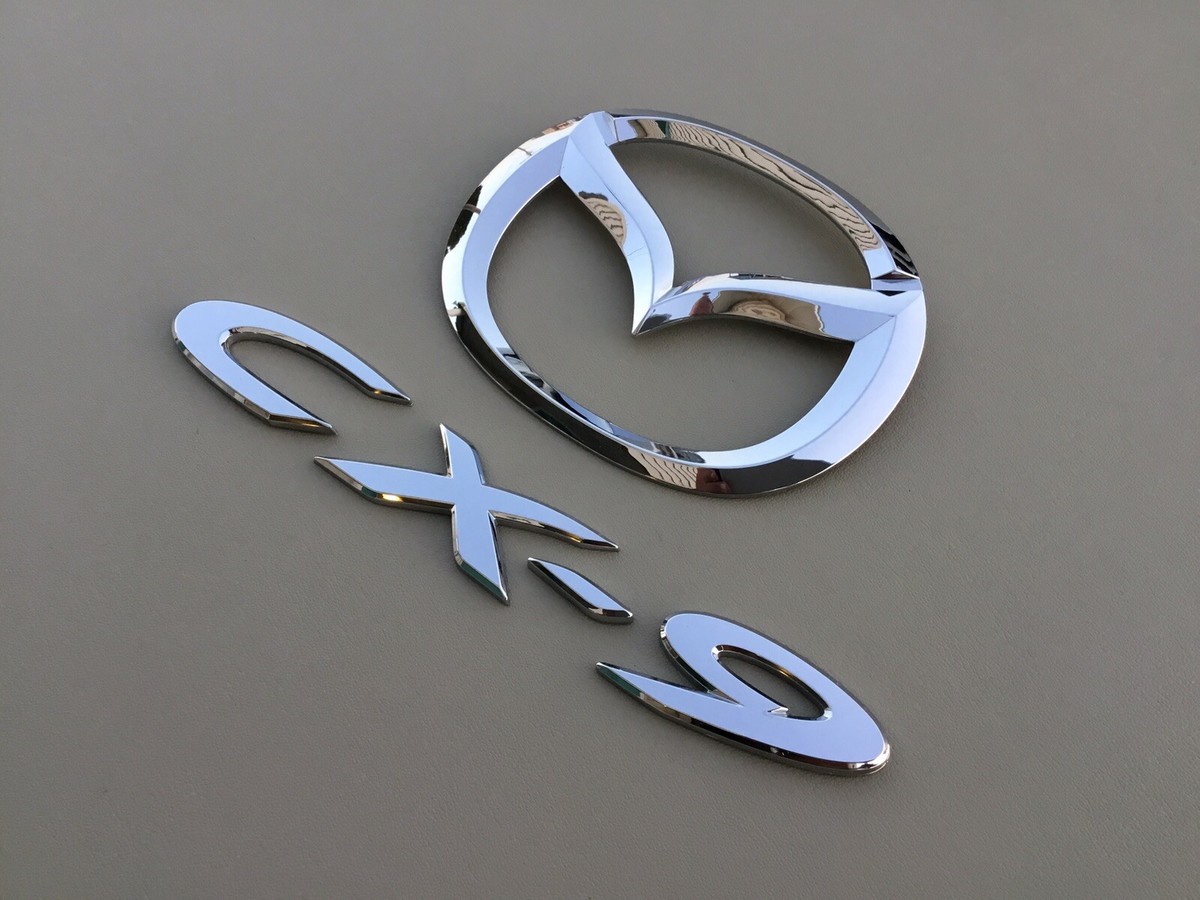 2007-2012 Mazda CX-9 Tailgate Emblem Rear Logo Letter Number Set