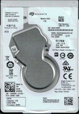 Seagate ST1000LM035 1 TB 2.5 Inch 5400rpm 128MB Cache SATA Hard Drive - Silver 