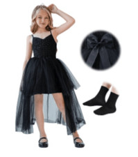 New Tutu Dress Girls Tulle Princess Birthday Party Prom Dresses Ball gown