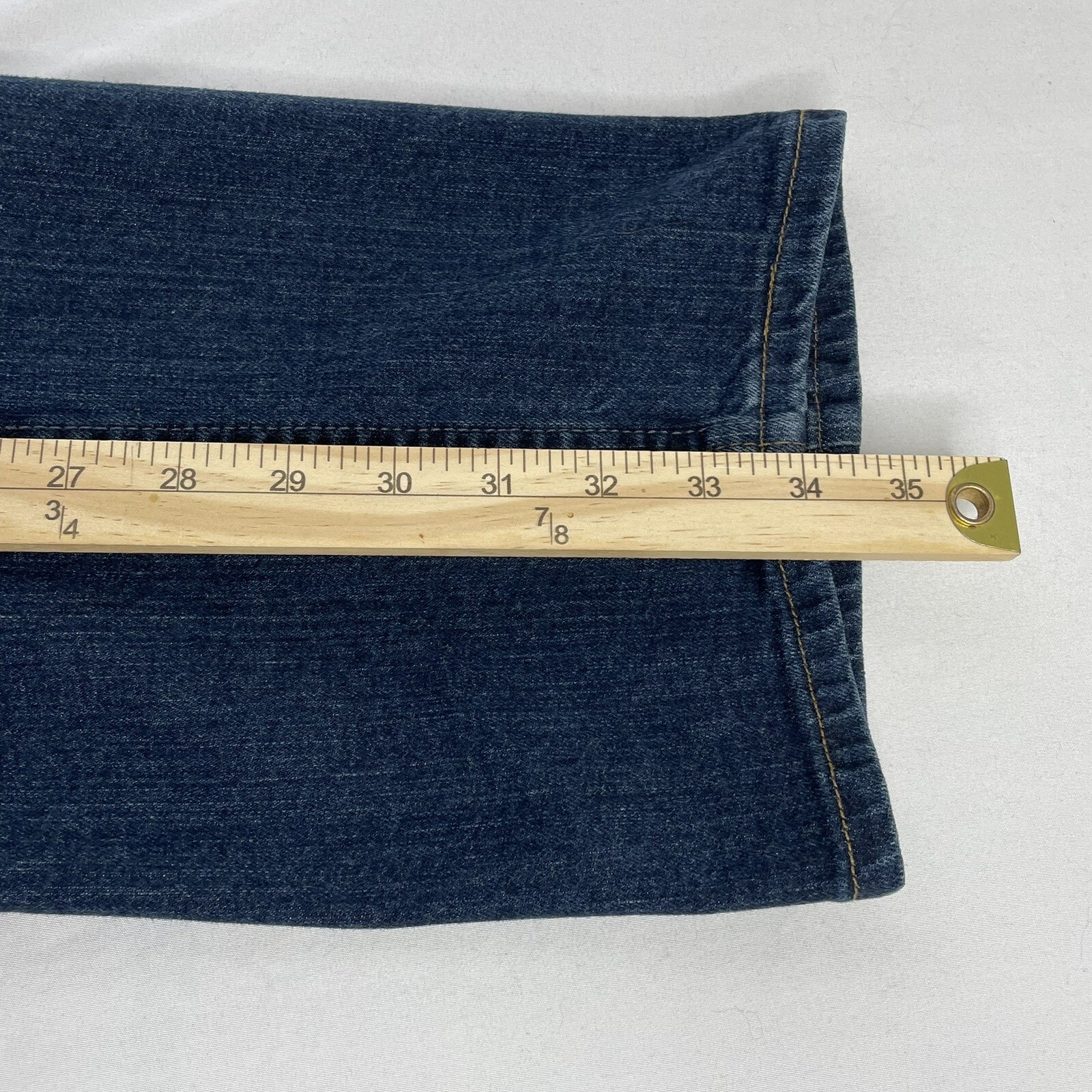 Wrangler Jeans Five Star Relaxed Fit 4-Way Flex Straight Leg Men's Sz. 34 x 34