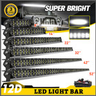 22/32/42/52" LED Work Light Bar Flood Spot Driving Offroad Truck Car SUV 4x4 ATV