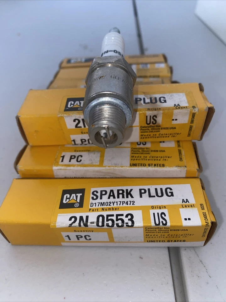 Paquete de 8 bujías industriales Champion 1224 cobre plus RL85G 2N-0553,38 mm Foto 2 de 3