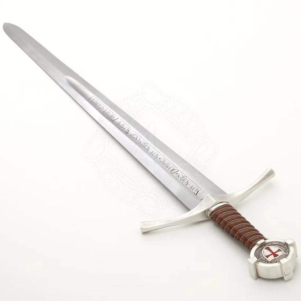 The Accolade Sword of the Knights Templar–Handmade Collectible Sword, - image 2 of 4