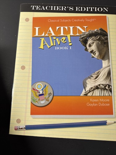 Latin Alive Book 1 , Student Book, Teacher Book, and DVD CD Set - Picture 7 of 7