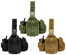 Condor 171192 Tactical MOLLE PALS Drop Leg Thigh EMT Magazine Radio Utlity Pouch