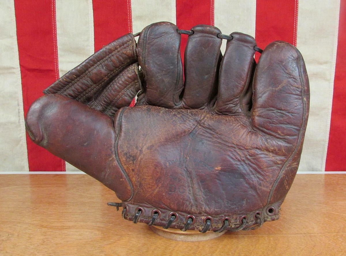 Gant de Base-ball vintage Draper and Maynard G92 Split fingers 19