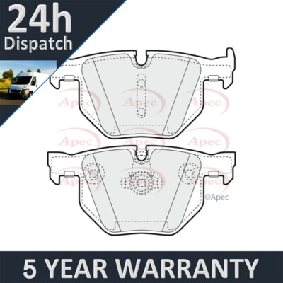 Fits BMW 5 Series 2003-2010 2.0 D 2.5 3.0 Purevue Rear Brake Pads Set