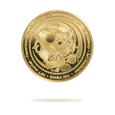 Shiba Inu (SHIB) Physical Crypto Coin by Cryptochips | High