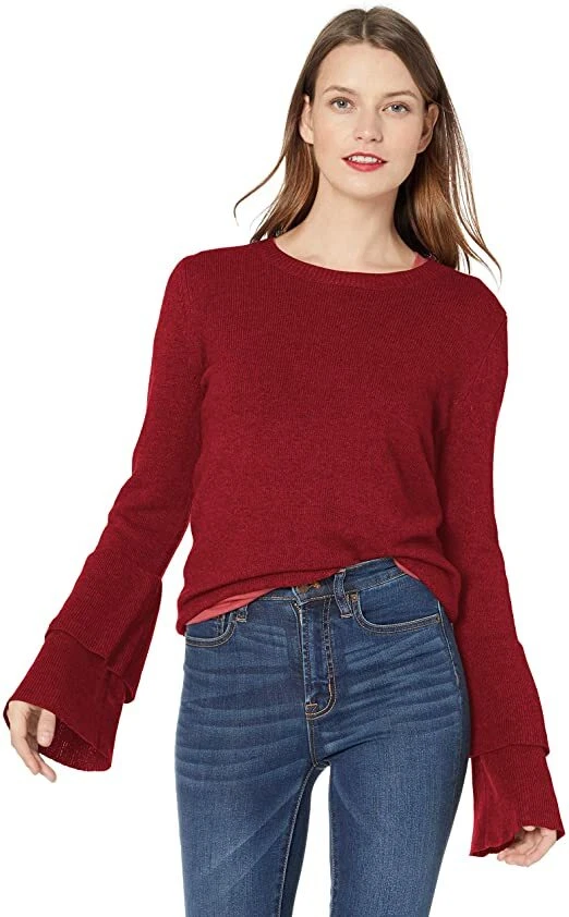 Bell sleeve pullover sale