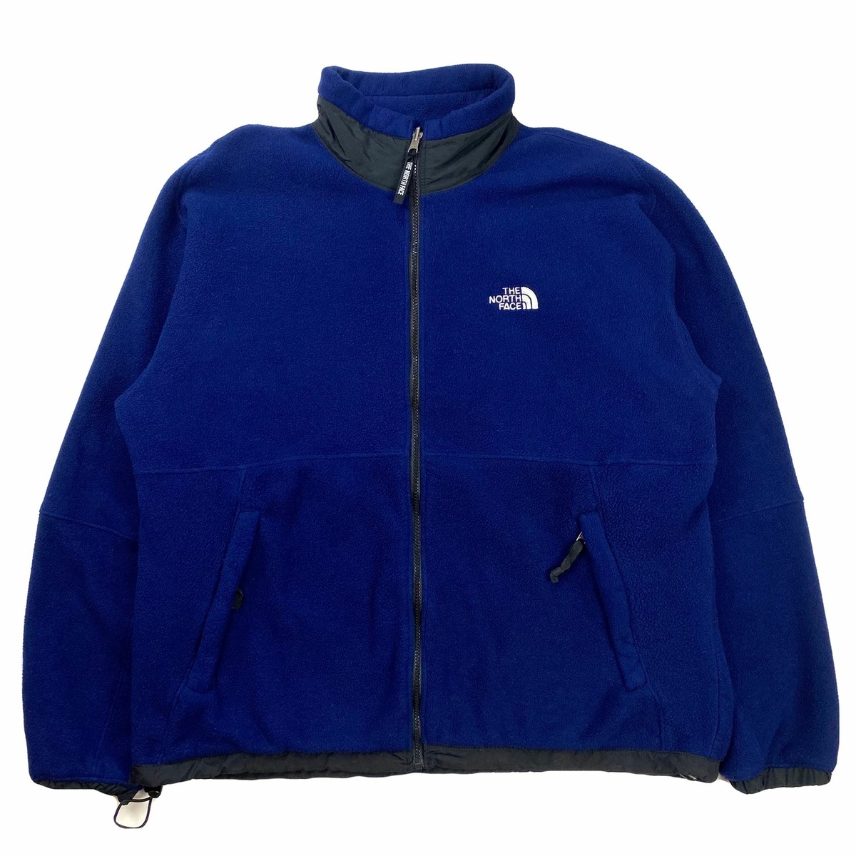 Vintage The North Face Sherpa Fleece Jacket 90s Blue Size XL 