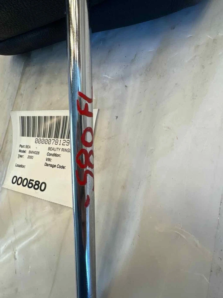 BMW SERIE 3 328i 1999 2000 reposacabezas delantero asiento reposacabezas conductor izquierdo cuero derecho Foto 3 de 4