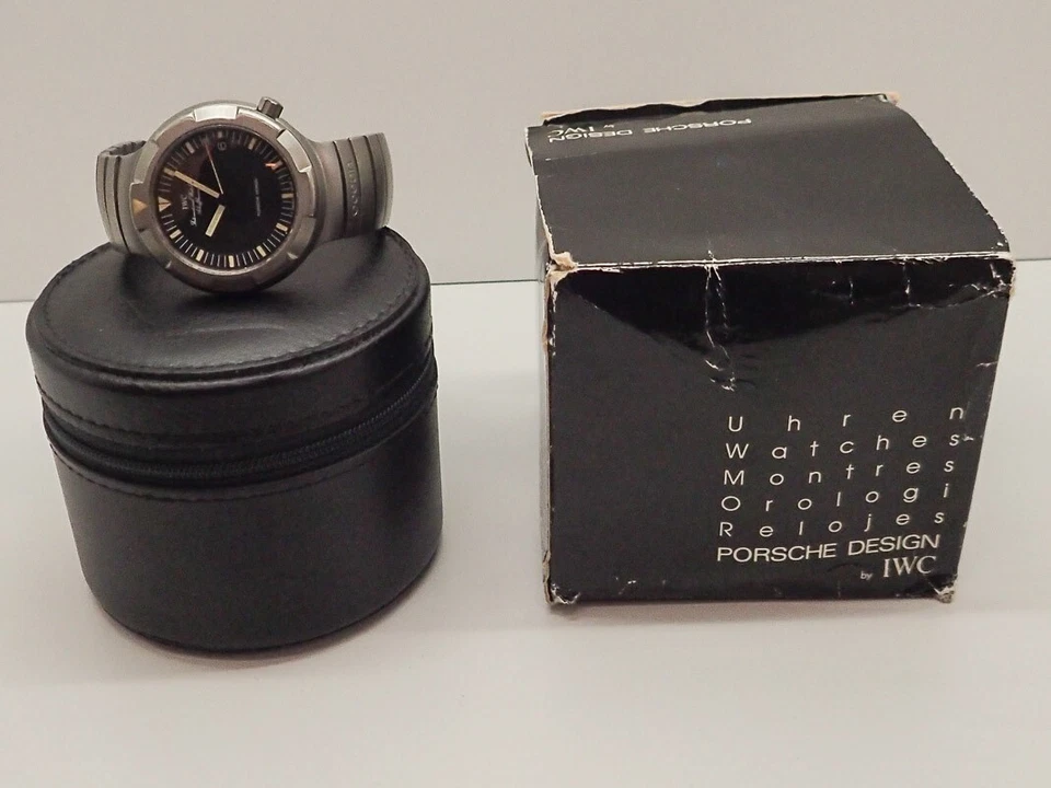 IWC OCEAN 2000 PORSCHE DESIGN 42mm TITAN BOX UHR Ref. 3500 - Bild 2 von 4
