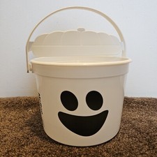 2022 McDonald's Halloween Happy Meal White McBoo Bucket NO Stickers 