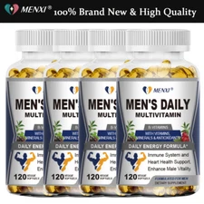 Men's Daily Multivitamin,120-480 Capsules, Enhance Male Vitality, Energy Booster