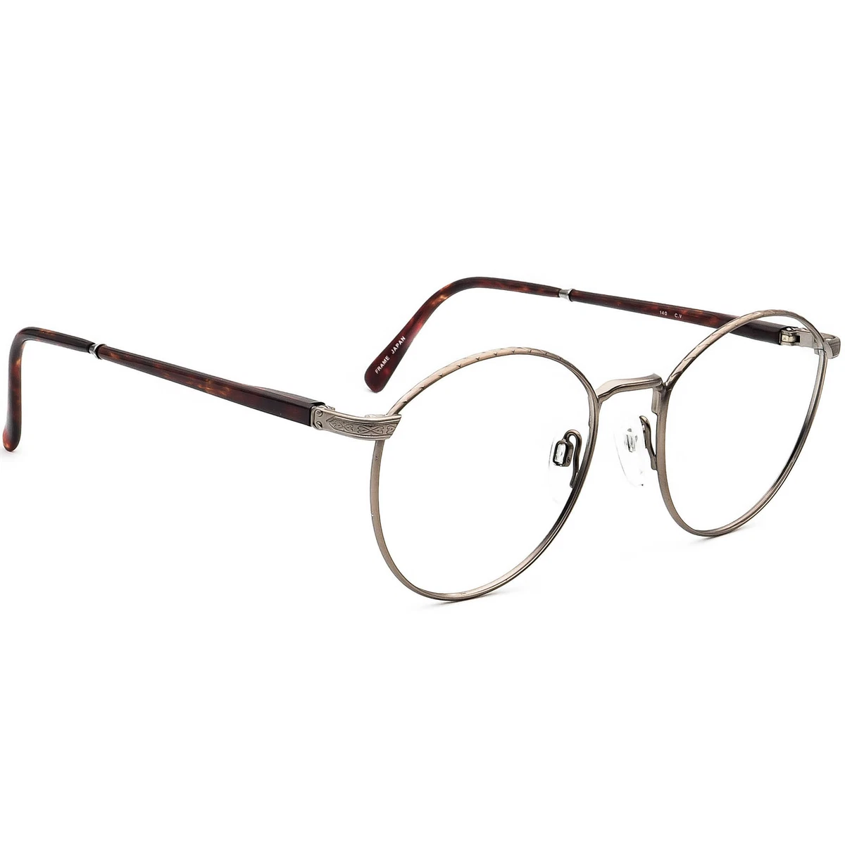 Givenchy Eyeglasses C.V. 42 Brown Matte Round Frame Japan 52 19