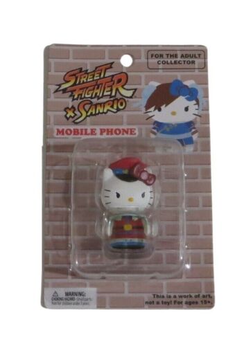 Street Fighter vs Hello Kitty - Prise de téléphone portable Toynami M. Bison Mash-Up