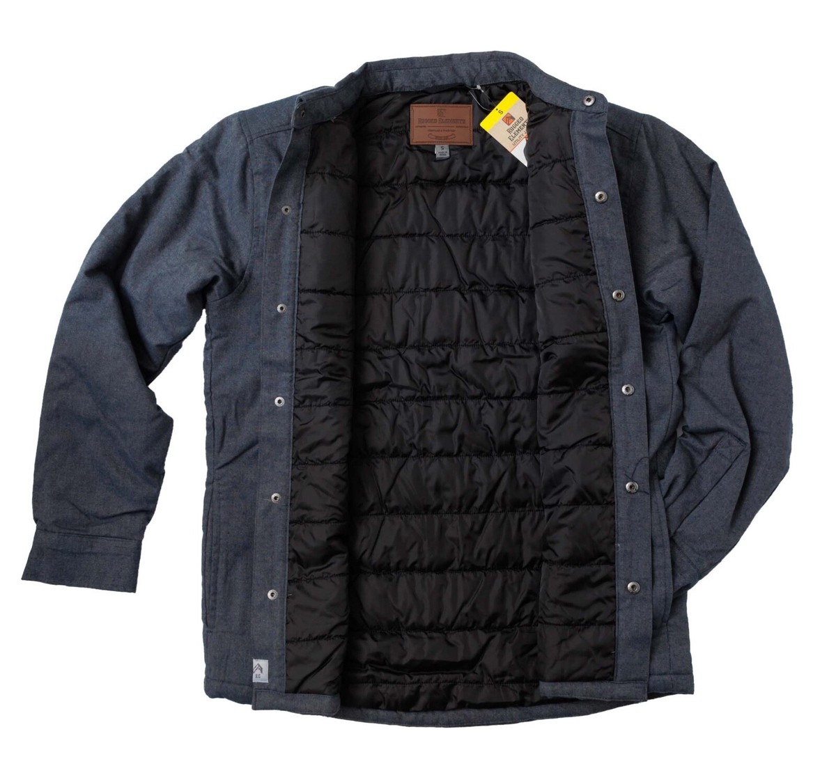 Rugged Elements Men's SMALL Tech Utility Jacket Navy Heather