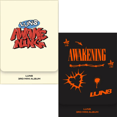 LUN8 [AWAKENING] 3rd Mini Album PLVE Ver/Image Card+2 Photo Card+Sticker SEALED