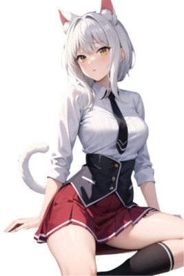 Koneko Highschool DxD Waifu Weatherproof Anime Sticker 6'' Car Decal