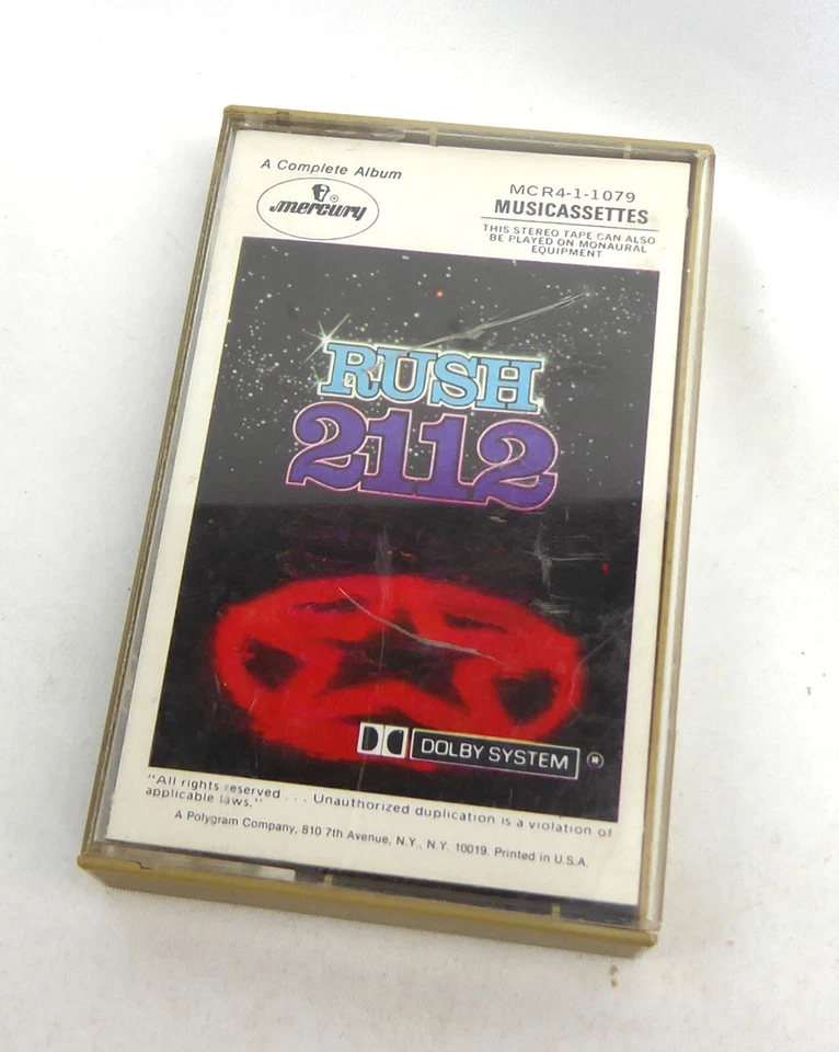 Musikkassette - RUSH - 2112 - Tape MC