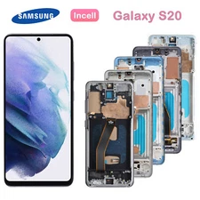 For Samsung Galaxy S20 4G/5G G980/G981 LCD Display Screen Replacement Black Blue