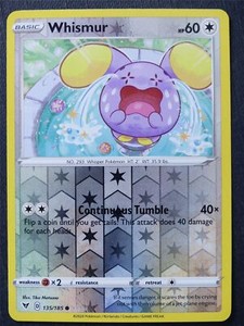 Whismur 135/185 Vivid Voltage Reverse Holo