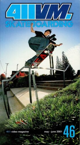 (2001) 411 Video Magazine / Issue #46 / **SEALED** VHS Skateboard Video! - Afbeelding 1 van 3