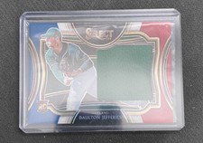 Daulton Jefferies 2021 Select Rookie Horizontal - Tri Color Jumbo Jersey #21/99