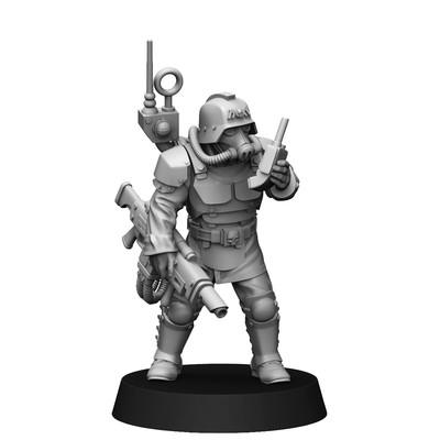 GRIM GUARD COMMANDOS RADIO OPERATOR