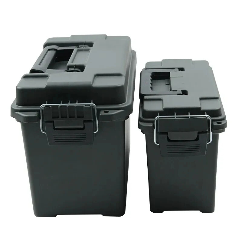 Plastic Ammo Box Multifunction Storage Ammo Can Lightweight High Strength Ammo A