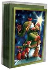 Snowmen & Friends 24 Boxed Christmas Cards by Tree-Free Greetings
