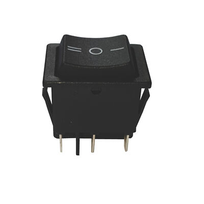 Wippschalter Umschalter 2 Polig Rastend 6 Pin 230V IP40 16A Frontmontage
