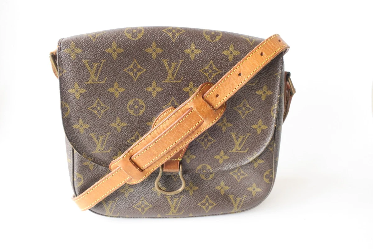 LOUIS VUITTON Monogram Saint Cloud GM Crossbody Bag