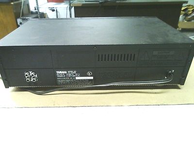 YAMAHA KX-W382 DOUBLE CASSETTE / TAPE DECK | eBay