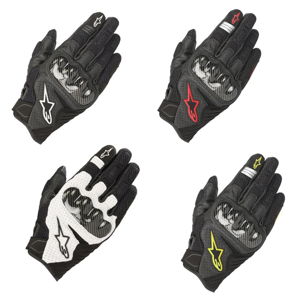 ALPINESTARS SMX-1 AIR V2 MEN'S LEATHER MOTORCYCLE STREET RIDING