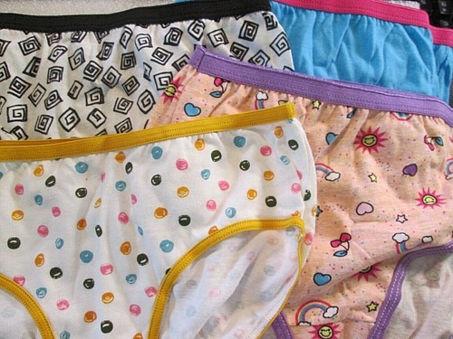 New Hanes,FruitLoom Etc Size 8/M Girls' Bikini Briefs 4 Pk Your Choice of Group - Picture 6 of 74