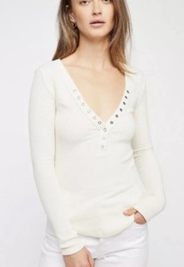 free people v neck thermal