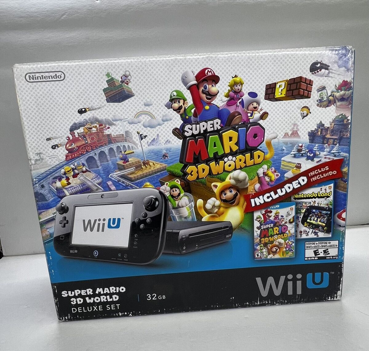  Nintendo Wii U Deluxe Set: Super Mario 3D World and